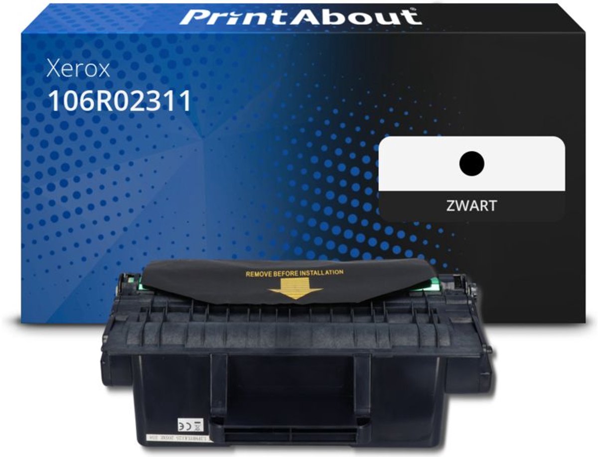 PrintAbout Huismerk Xerox 106R02311 Toner Zwart