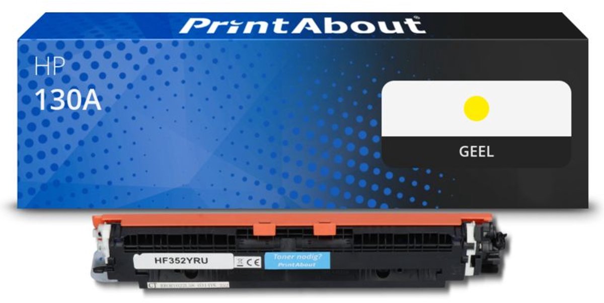 HP 130A (CF352A) toner geel Huismerk
