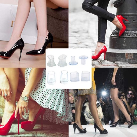 Protections pour talons Bouchons pour mariage sur gazon (transparentes) [Set de 13 paires]