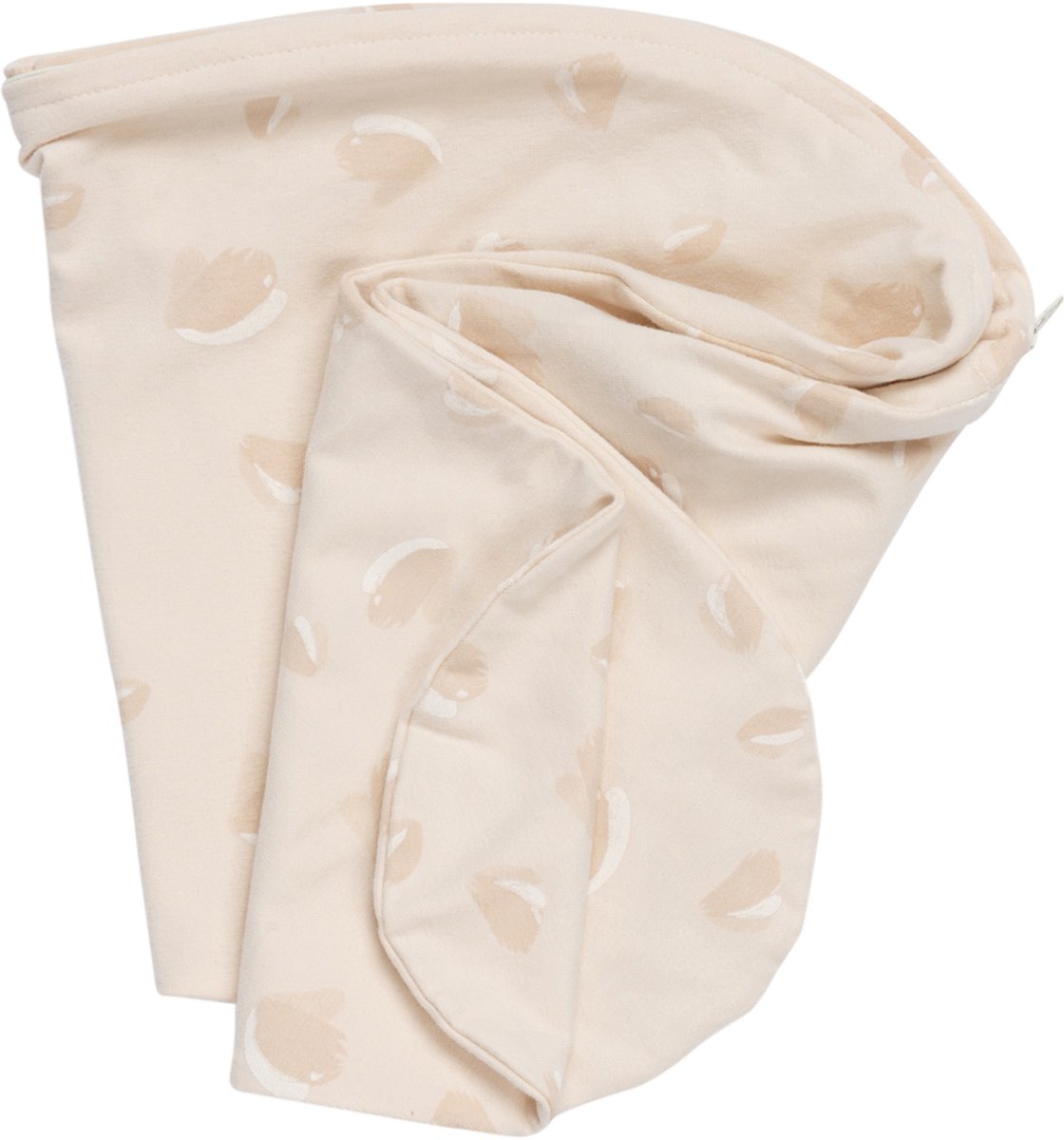 Doomoo Hoes voor Voedingskussen C Twisty 2-in-1 - Petals Latte