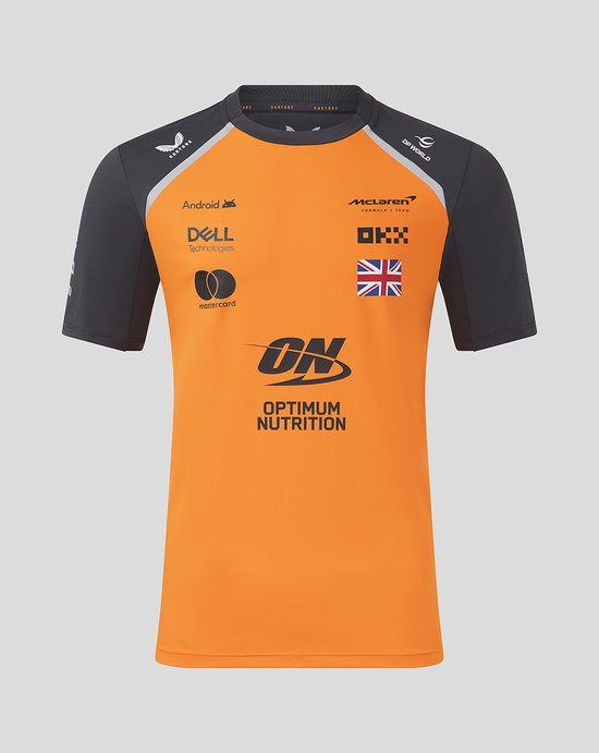 Mclaren Lando Norris T-shirt Oranje 2025 S - Formule 1