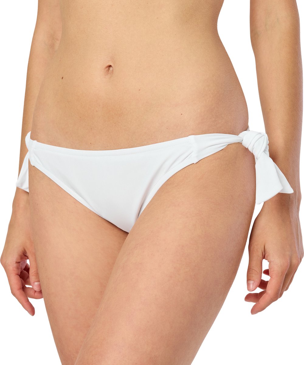 Merry Style Dames Zwembroek - Bikinibroekje - Elastische tailleband - Polyamide & Elastaan – Wijn rood (4242) – 36 – MS-VR-Brief-4