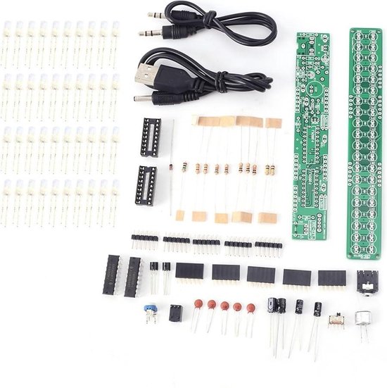 Bassulouda 1 Set Praktijk Solderen Elektronica Kit Track Volgende RCar