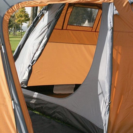 Tent voor 2 tot 4 personen, waterdicht en ultralicht, met binnentent, luifel en muggennet, inclusief draagtas — afbeelding 3