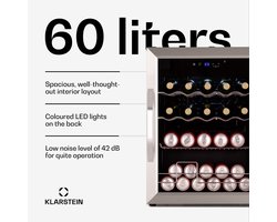 Coachella 65 Smart drankenkoeling | wifi-bediening | rvs design | 60 L