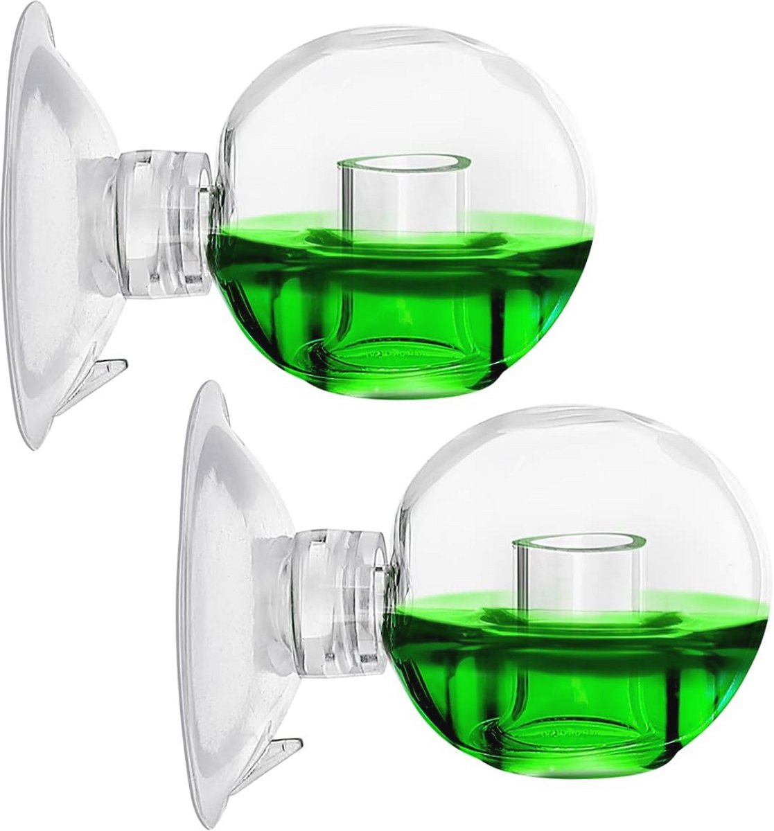 CO2-tester voor aquaria - 2 stuks CO2-monitor en glastester