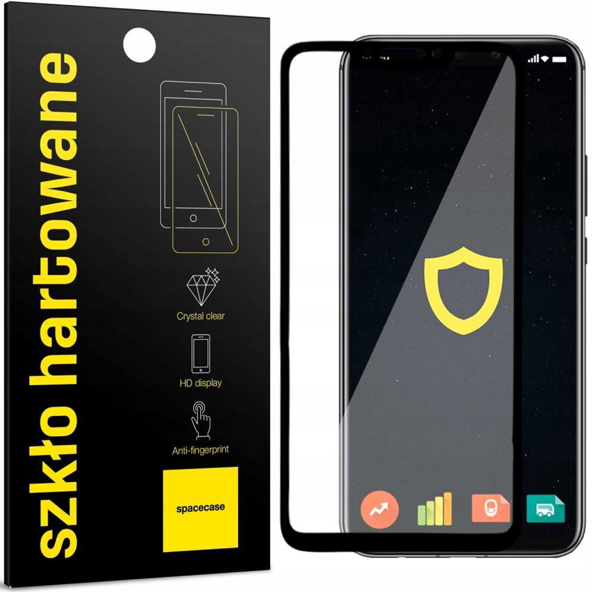 Spacecase 5D Gehard Glas Voor Huawei Mate 20 Lite Volledig Glas
