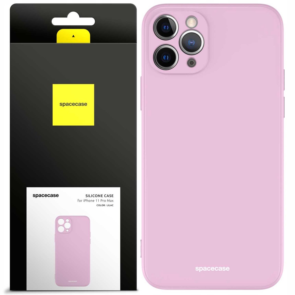 Spacecase Siliconen Hoesje Voor Iphone 11 Pro Max Lila Roze