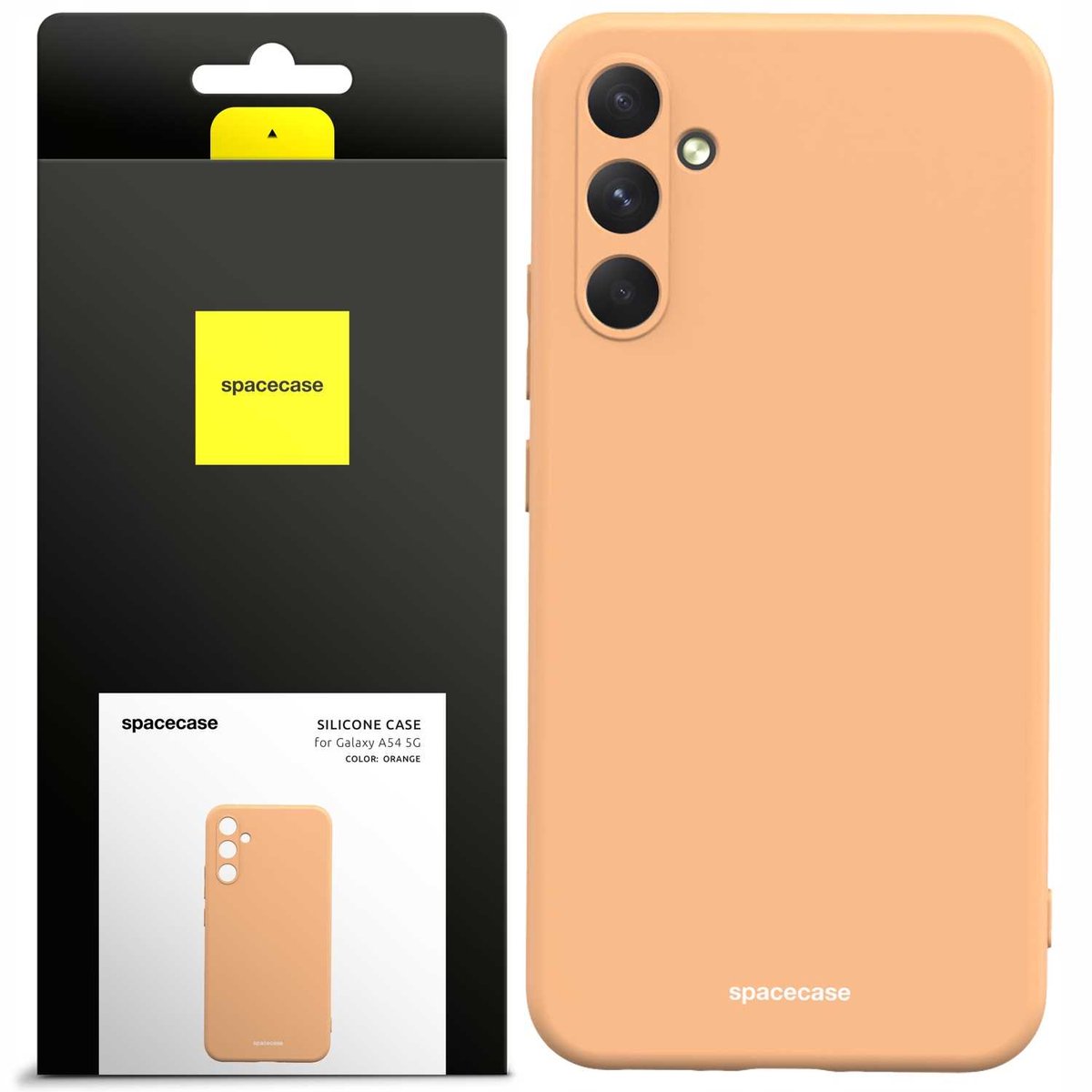 Spacecase Case Cover Voor Samsung Galaxy A54 5G Oranje