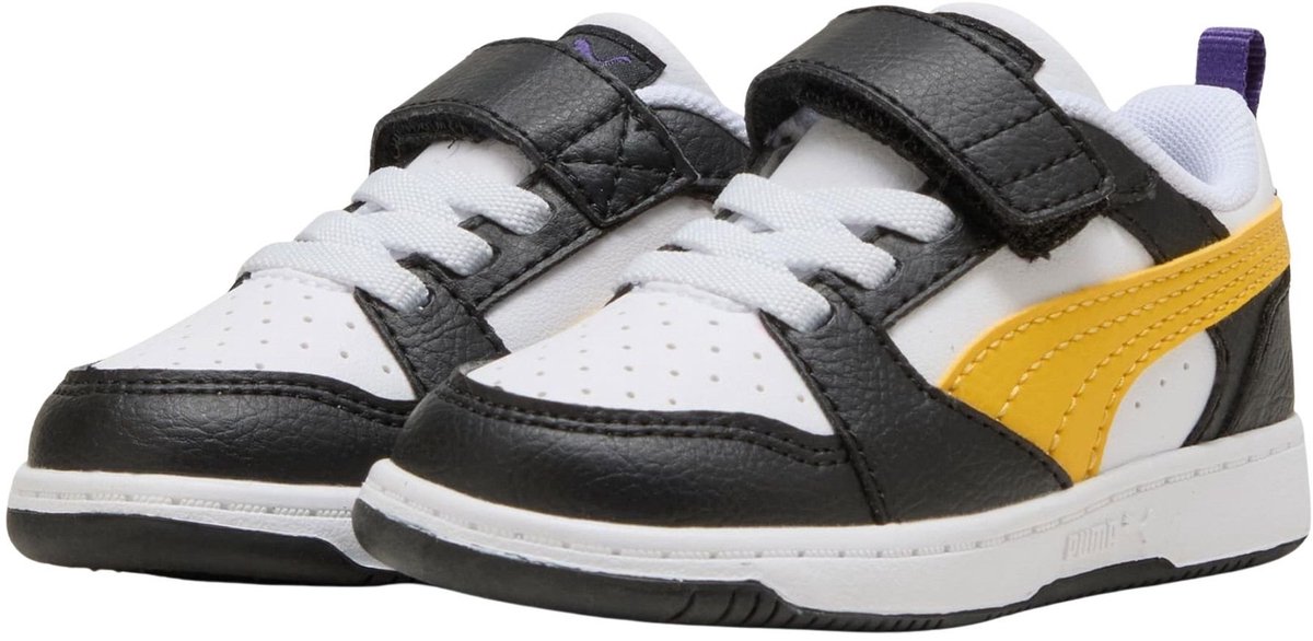 Puma Rebound V6 Lo AC+ Inf Sneakers Junior Zwart