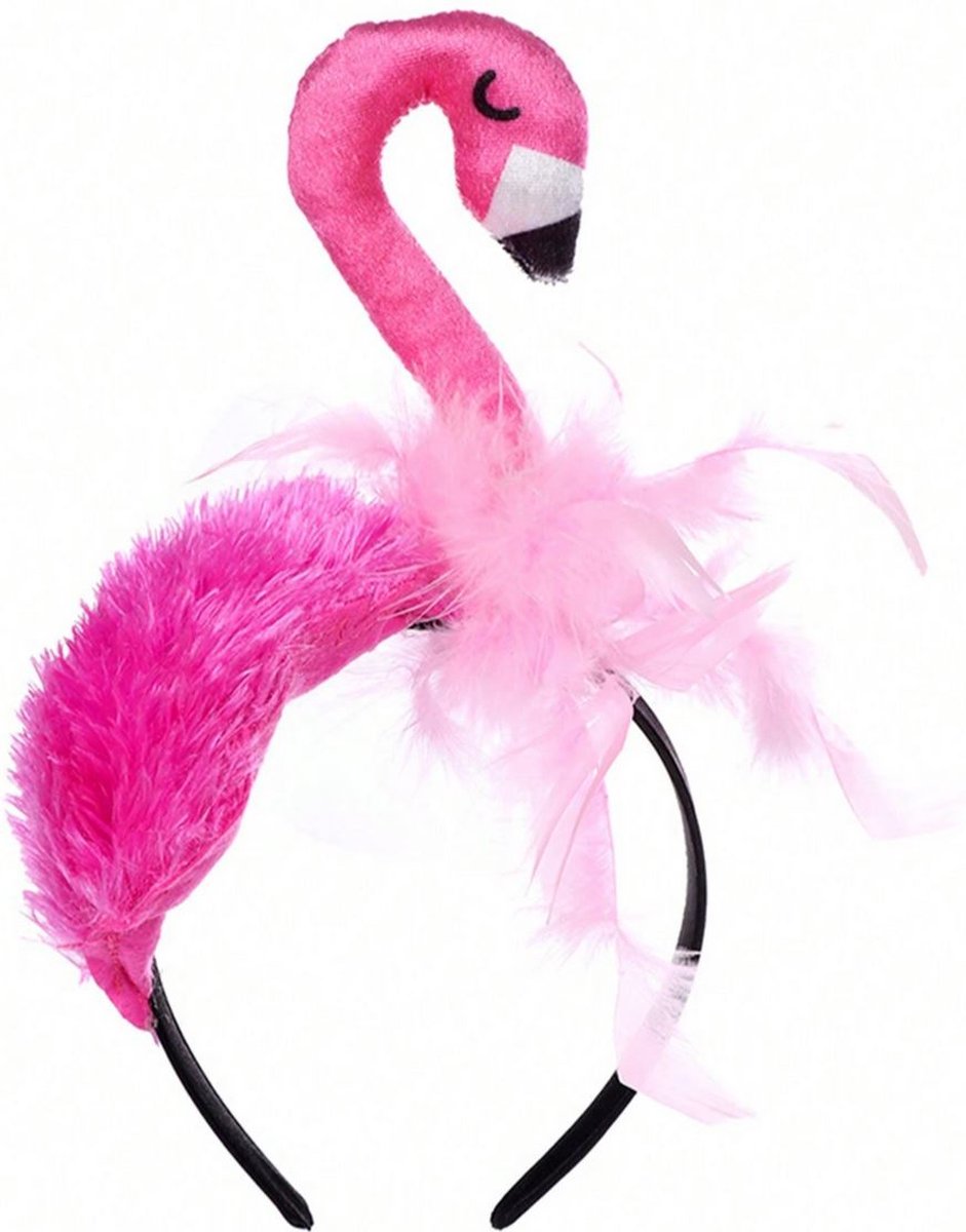 Diadeem flamingo carnaval