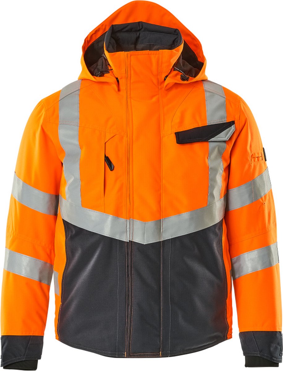MASCOT® Hastings Winterjas Fluor Oranje