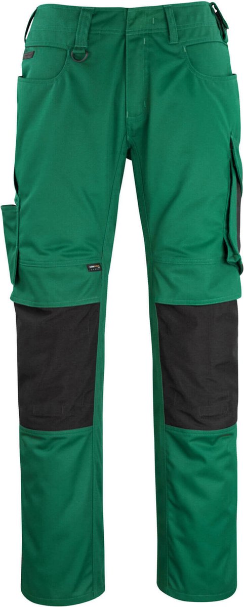 Mascot Unique Broek met kniezakken 12179-203 - Groen/Zwart - C68 - 82