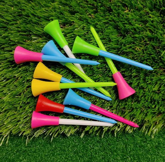 Actie4you® - Golf Tees Kunststof - Golf Tee Plastic - 90mm - 10 stuks van Actie4you — afbeelding 3