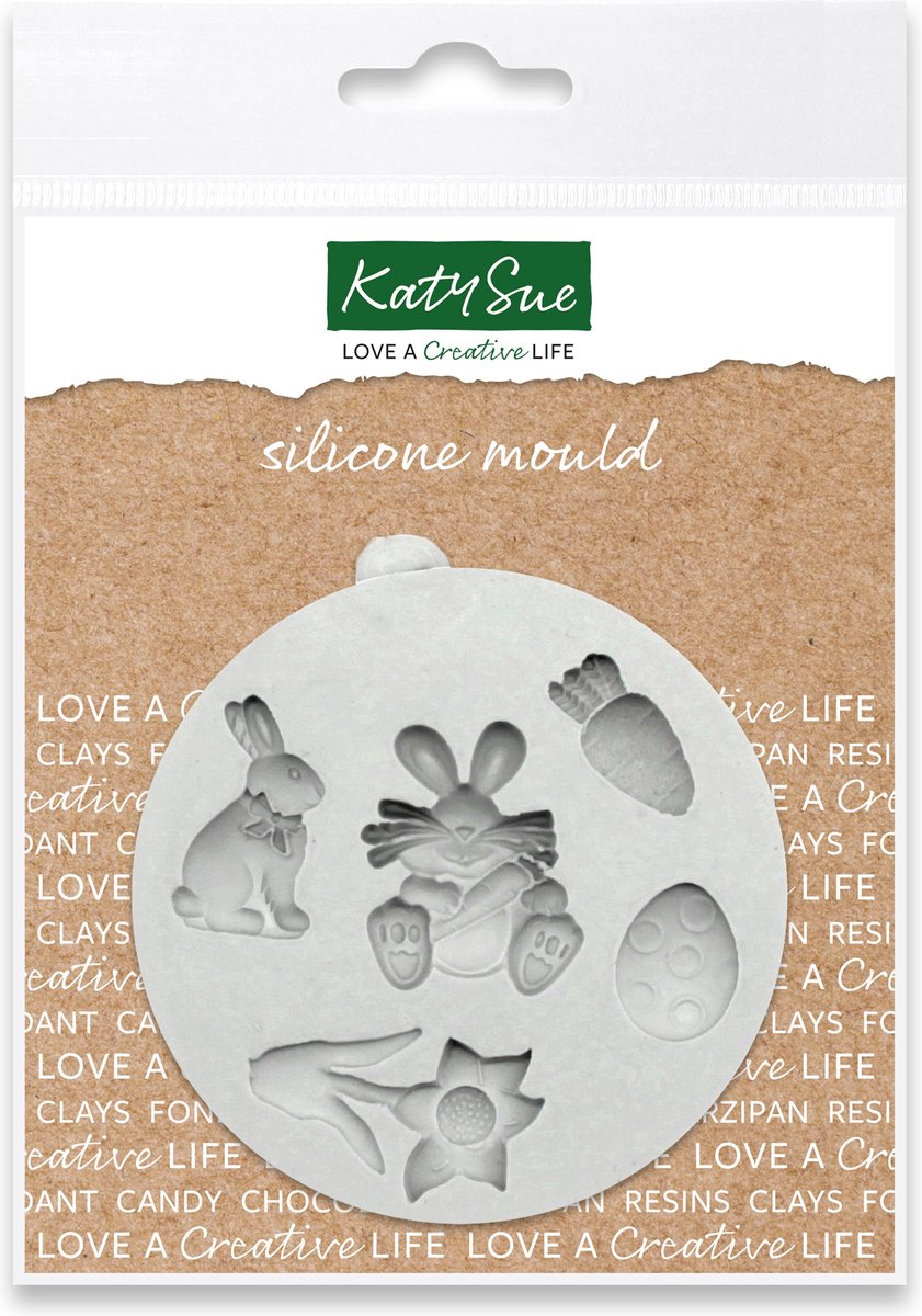 Katy Sue Siliconen Mal Miniatuur Pasen