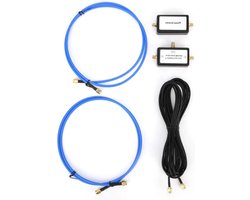 10kHz-30-Mhz Magnetische HF VHF Antenne - 3.2 dB Signaalversterking - Met Gering Verlies - Radio Antenne - ABS Materiaal .