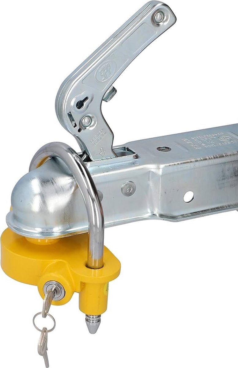 LB TOOLS Disselslot met kogel, universeel koppelingsslot voor aanhangwagens en caravans