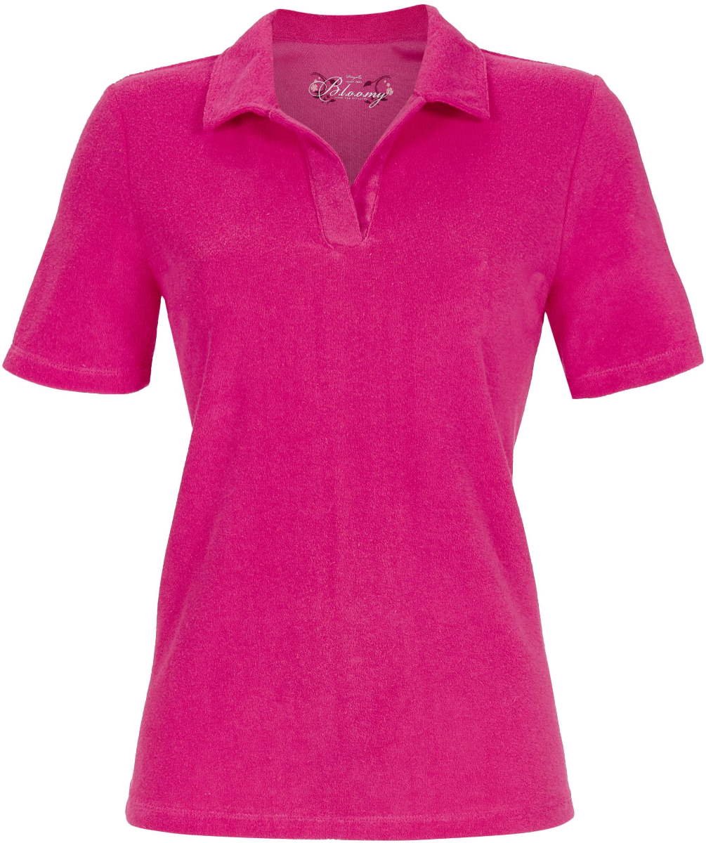 Ringella Badstoffen pyjamashirt fuchsia - Rood - Maat - 42