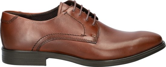 Ecco Melbourne heren veterschoen - Bruin - Maat 42