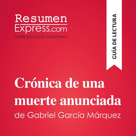 Crónica de una muerte anunciada de Gabriel García Márquez ... - cover
