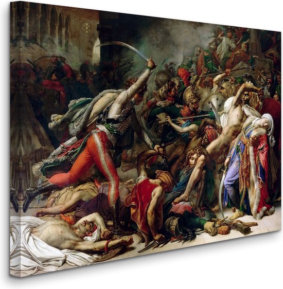 Anne-Louis Girodet - Revolt in Cairo, October 21, 1798, Opstand in Caïro, 21 Oktober 1798 (1810) - 2:3