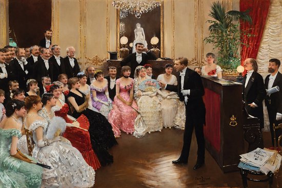 Jean Béraud - Le Monologue - Le monologue (1882) - 2:3