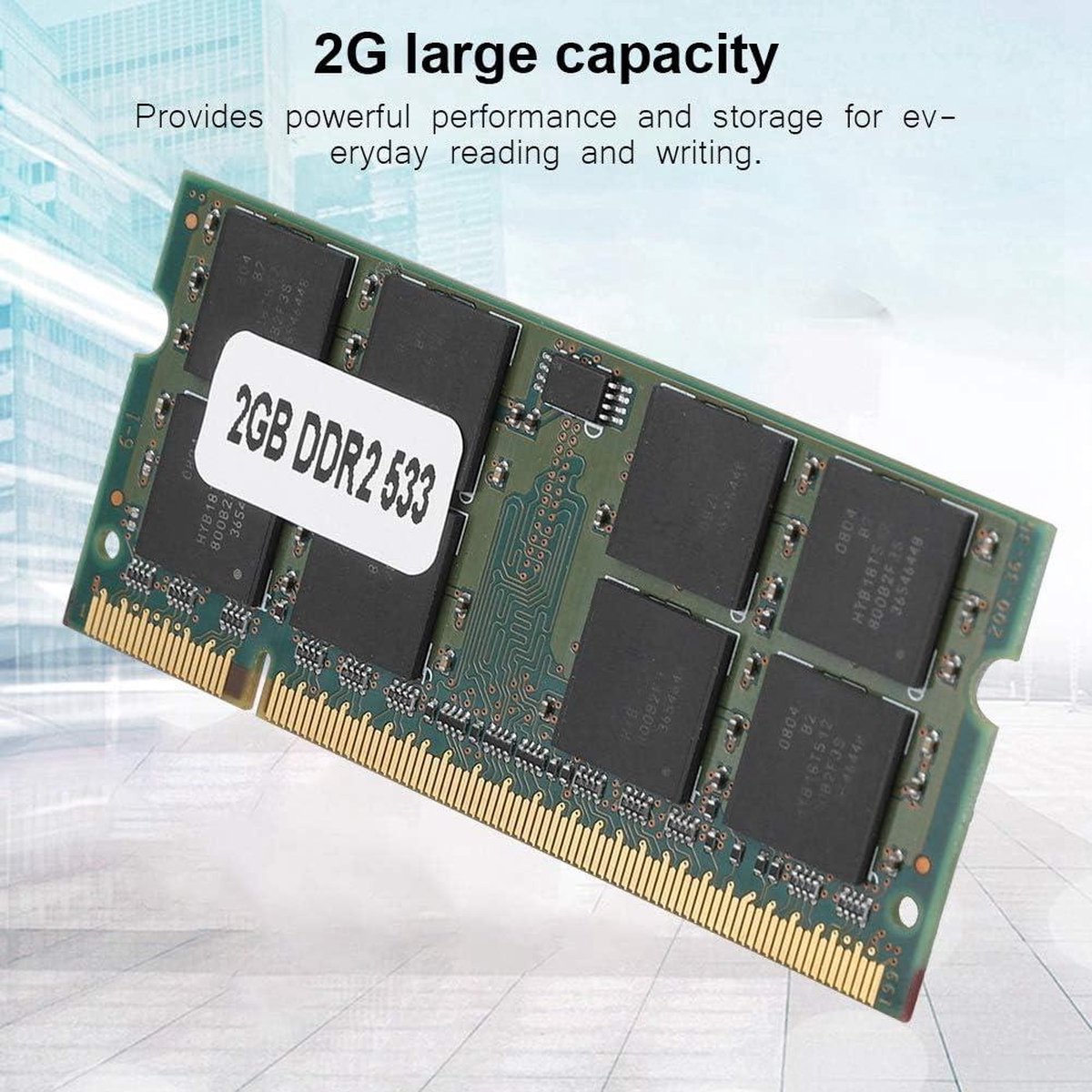2 GB DDR2 533 MHz PC2-4200 Krachtige laptopgeheugenmodule - Geheugenram voor computermoederbord met hoge snelheid .