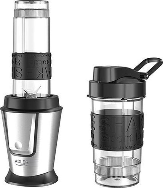 Adler AD 4081 - Personal blender - met koelstick - 2 sportbekers van Adler — afbeelding 4