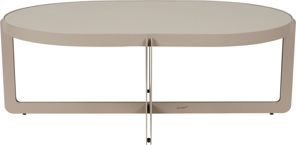 Centre Salontafel Ovaal Beige