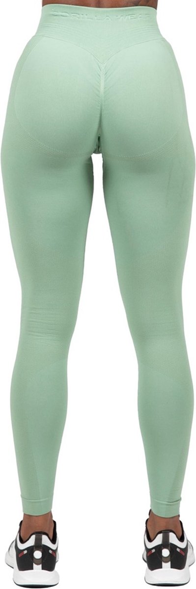 Gorilla Wear Whitney Seamless Leggings - Groen - L/XL van Gorilla Wear — afbeelding 2