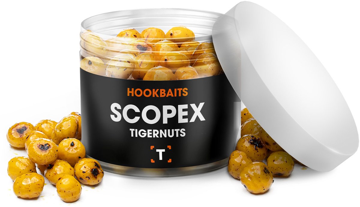 Scopex Tijgernoten Hookbaits | Aas | Karpervissen | Partikels | Karper Aas | Karper Vissen | Karper Voer | Karper