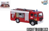 Kids Globe Fire Engine Voiture-citerne Metal Light Sound 13 cm