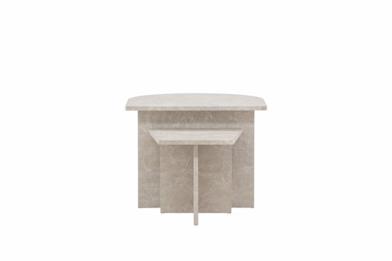 Table basse Sala beige.