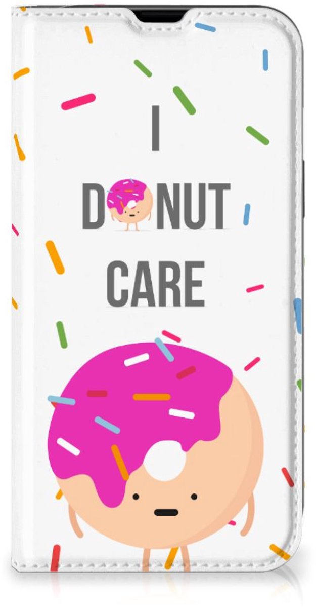 iPhone 13 Flip Style Cover Donut Roze