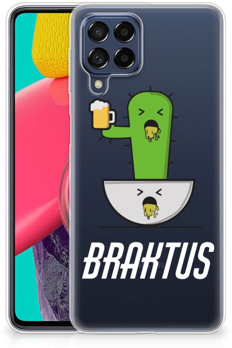 Samsung Galaxy M53 Telefoonhoesje met Naam Braktus