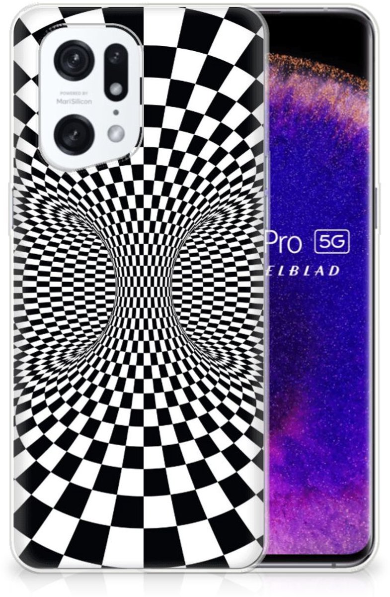 OPPO Find X5 Pro TPU Hoesje Illusie
