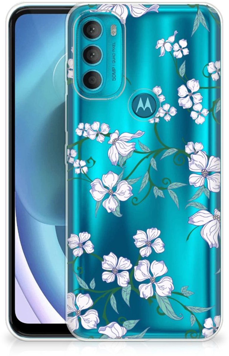Motorola Moto G71 5G Uniek TPU Case Blossom White