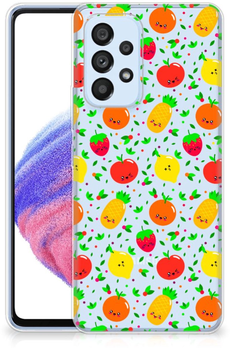 TPU Hoesje voor Samsung Galaxy A53 5G Siliconen Case Fruits