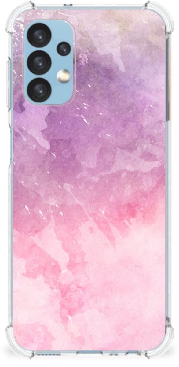Back Cover Samsung Galaxy A13 (4G) Pink Purple Paint
