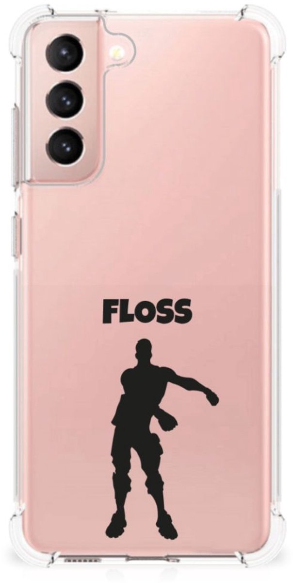 Samsung Galaxy S21 FE Stevig Bumper Hoesje Floss