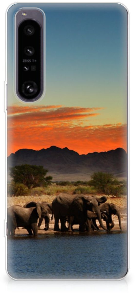 Sony Xperia 1 IV TPU Hoesje Olifanten