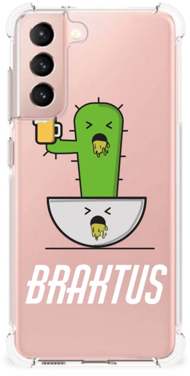 Samsung Galaxy S21 FE Stevig Bumper Hoesje Braktus