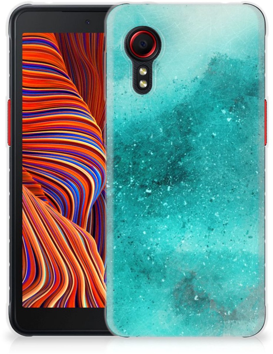Hoesje maken Samsung Galaxy Xcover 5 Painting Blue