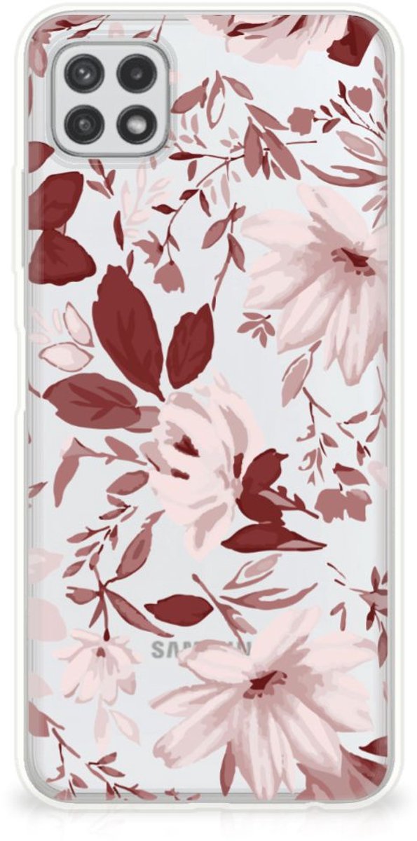Hoesje maken Samsung Galaxy A22 5G Watercolor Flowers