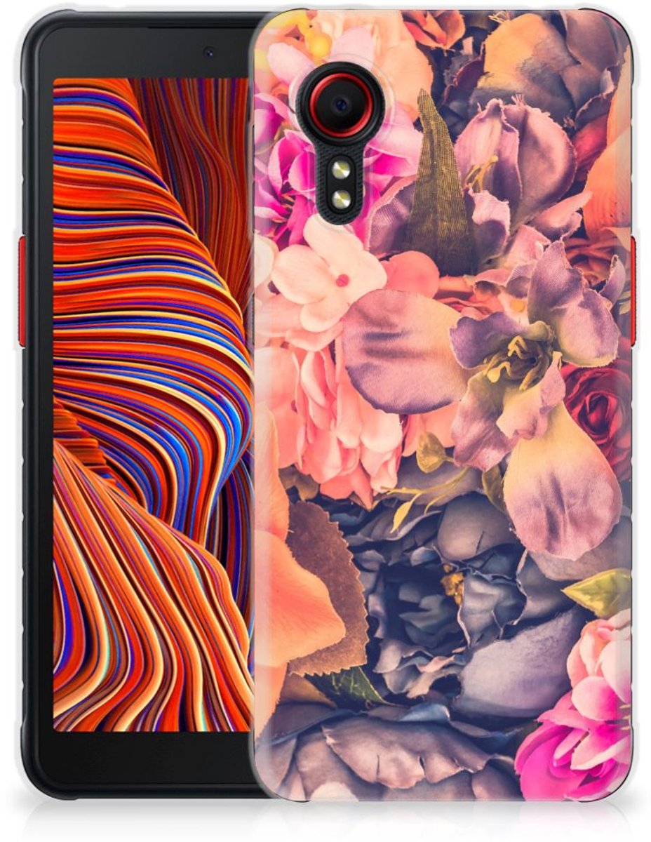 Samsung Galaxy Xcover 5 TPU Case Bosje Bloemen