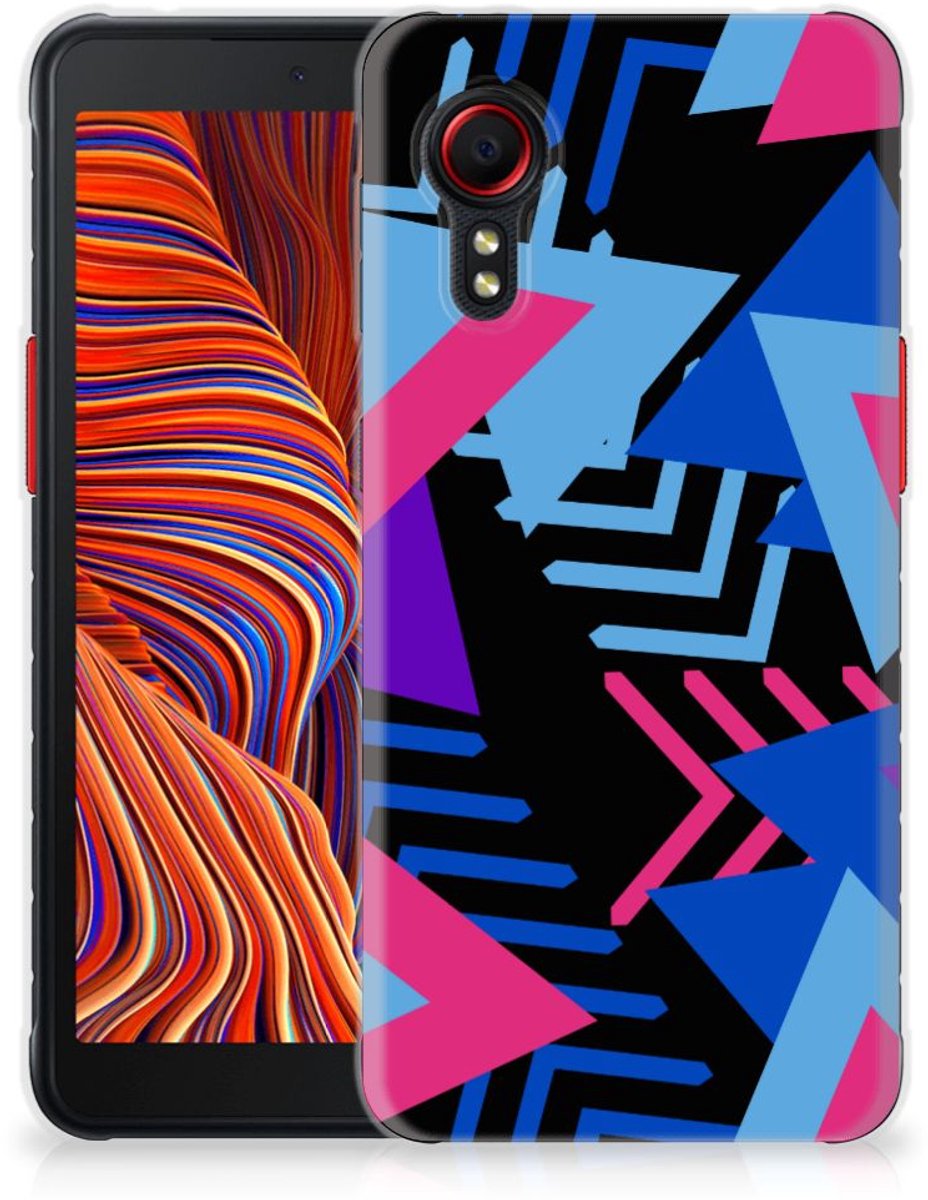 Samsung Galaxy Xcover 5 TPU Hoesje Funky Triangle