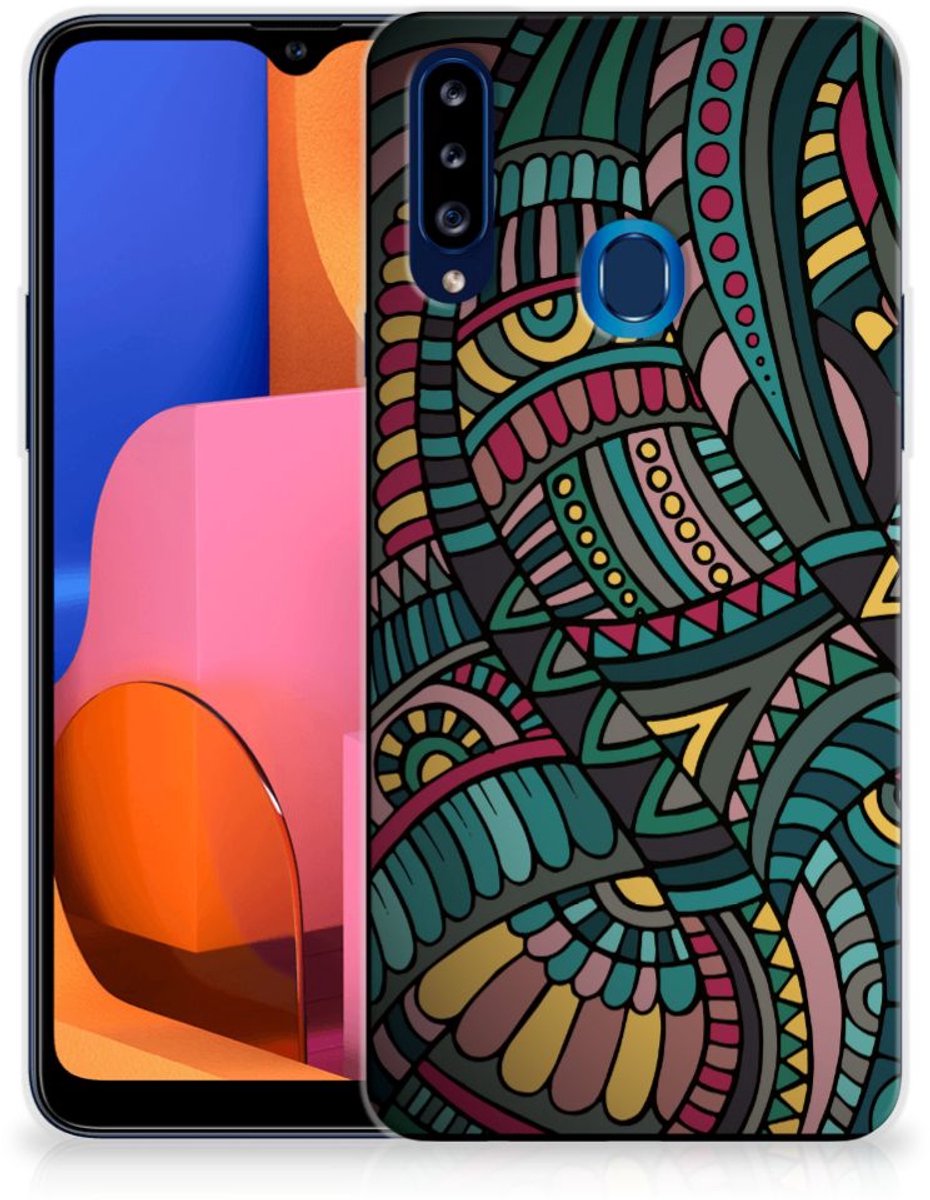 Samsung Galaxy A20s TPU bumper Aztec