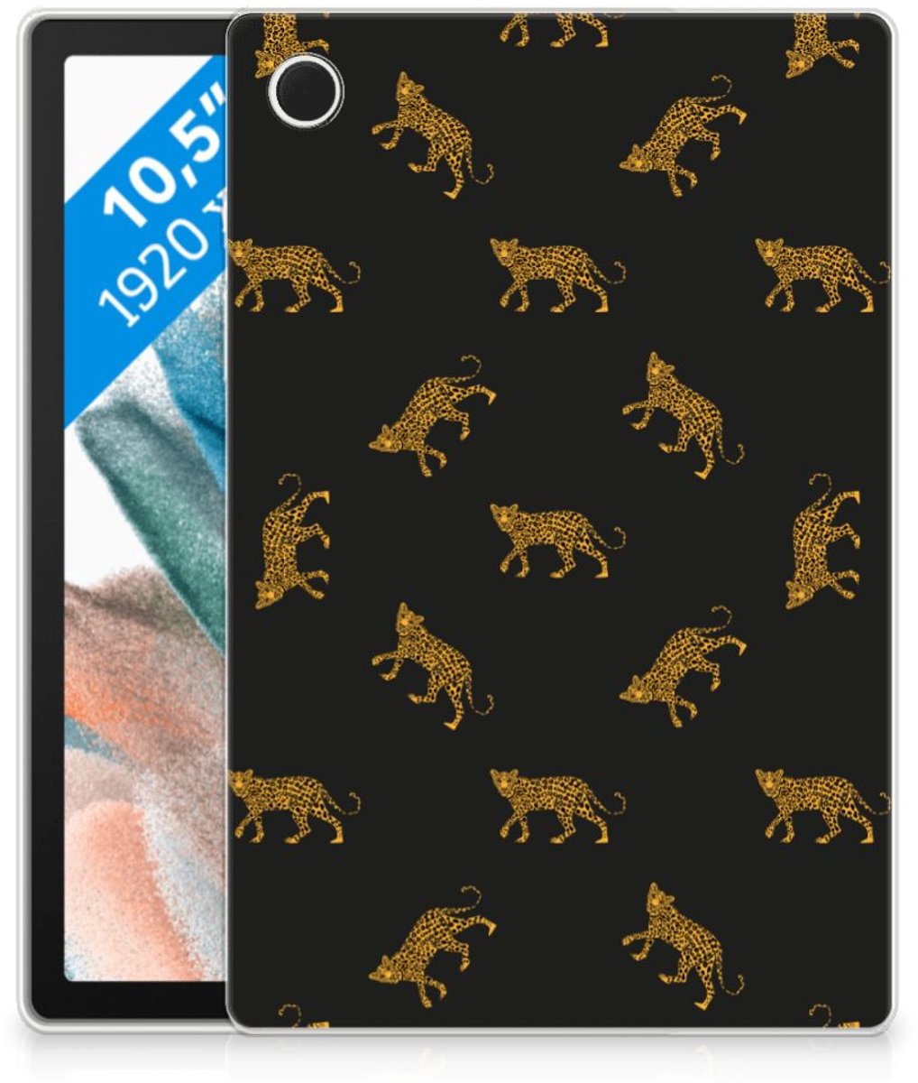 Back Case voor Samsung Galaxy Tab A8 2021/2022 Leopards