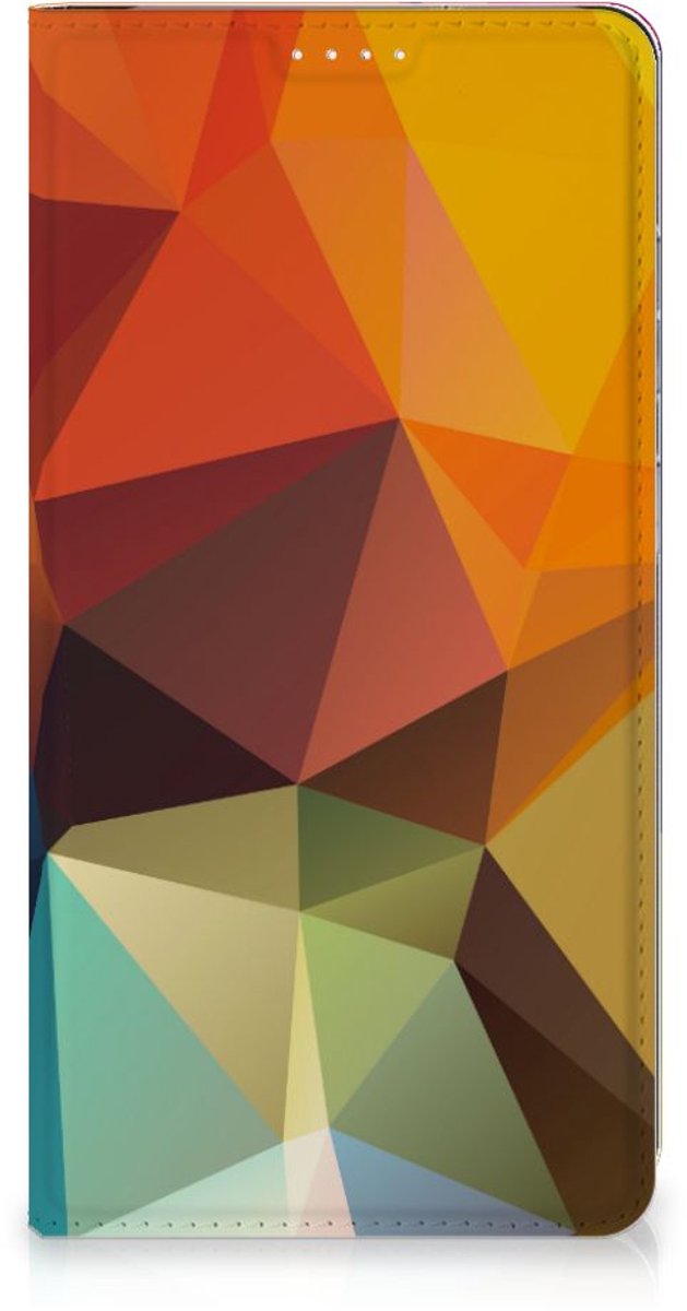 Book Case voor Samsung Galaxy S23 Plus Stand Case Polygon Color