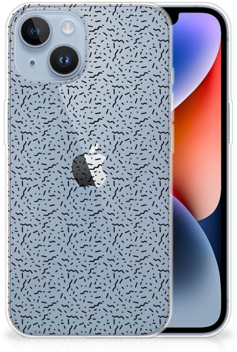 Apple iPhone 14 TPU bumper Stripes Dots